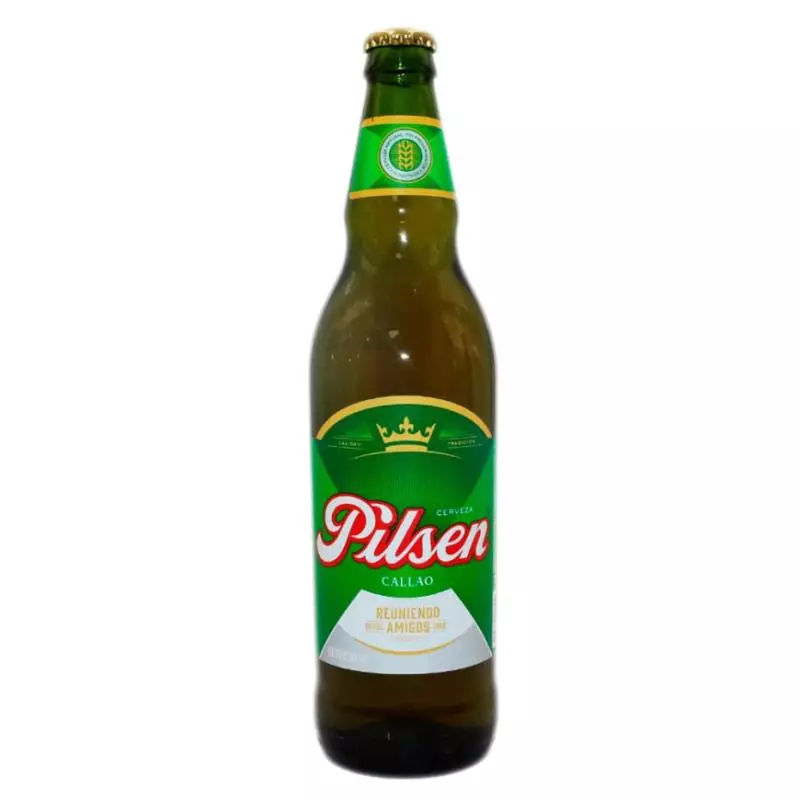CERVEZA PILSEN BOTELLA 630ML