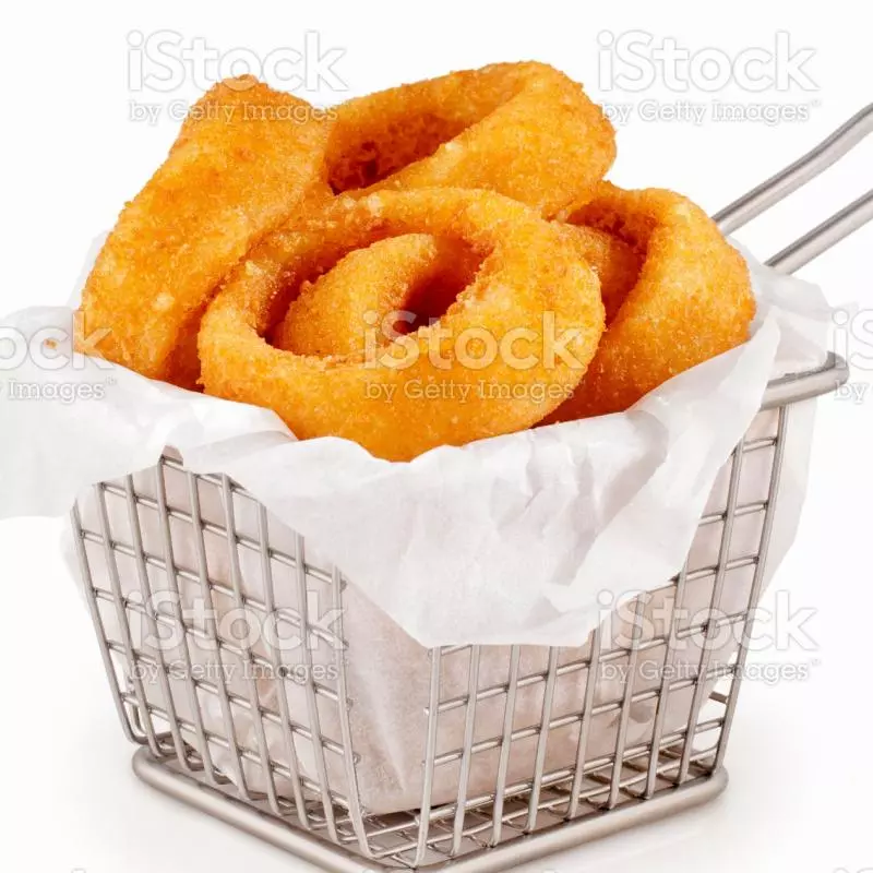 Onion Rings (cebola empanada)
