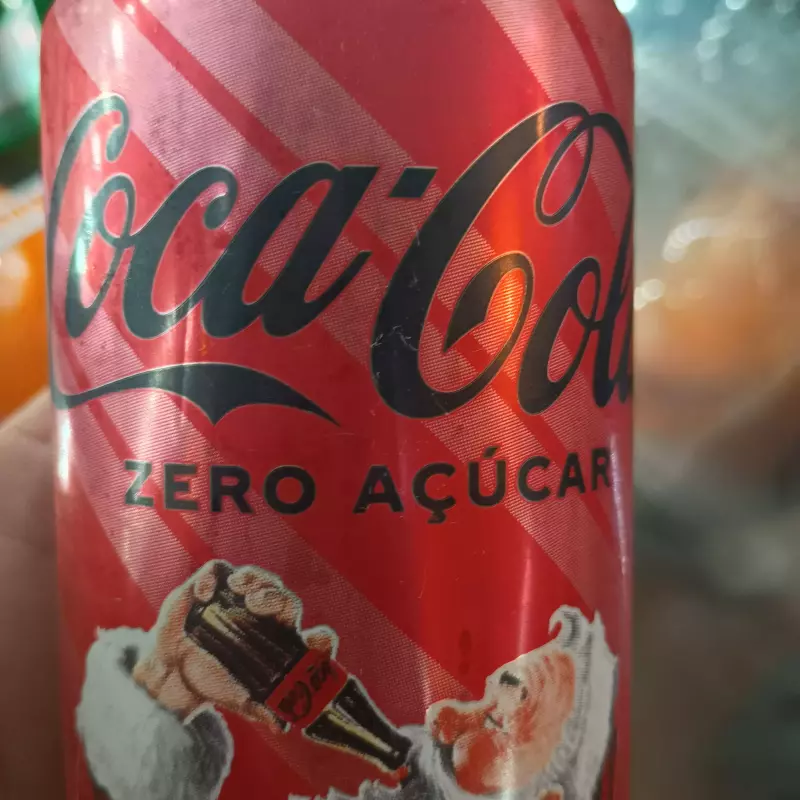 Coca zero lata
