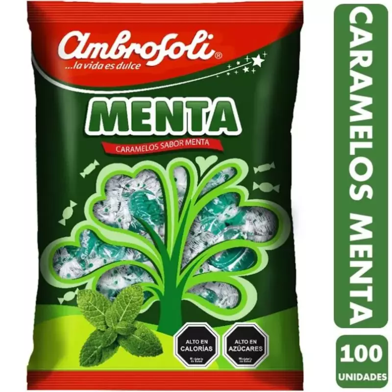 Caramelos menta