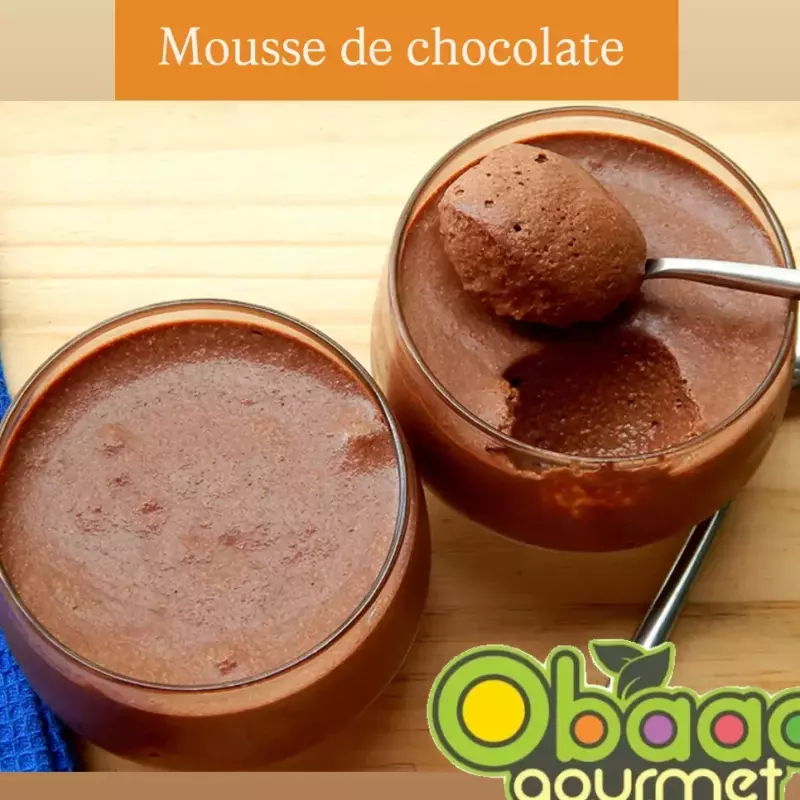 Mousse de chocolate