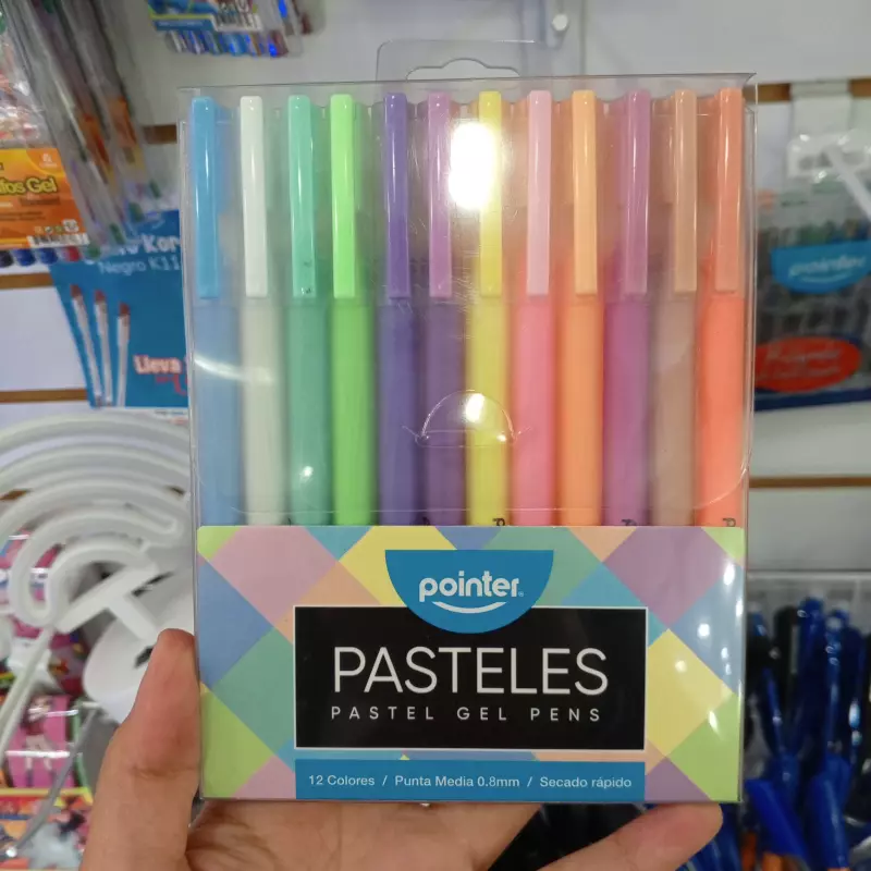 Boligrafos Pointer pasteles