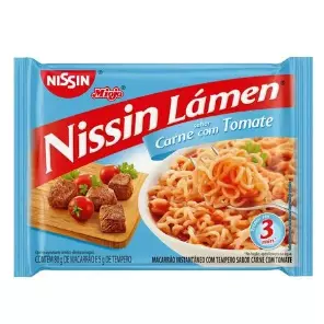 Nissin Miojo Lamen -Carne c/tomate