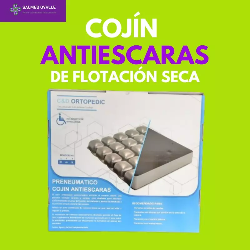 COJIN ANTIESCARAS DE FLOTACIÓN SECA