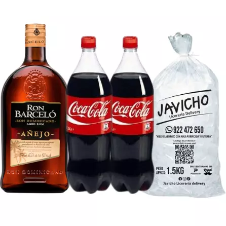 COMBO LAPIDA BARCELO AÑEJO 1.75LTS