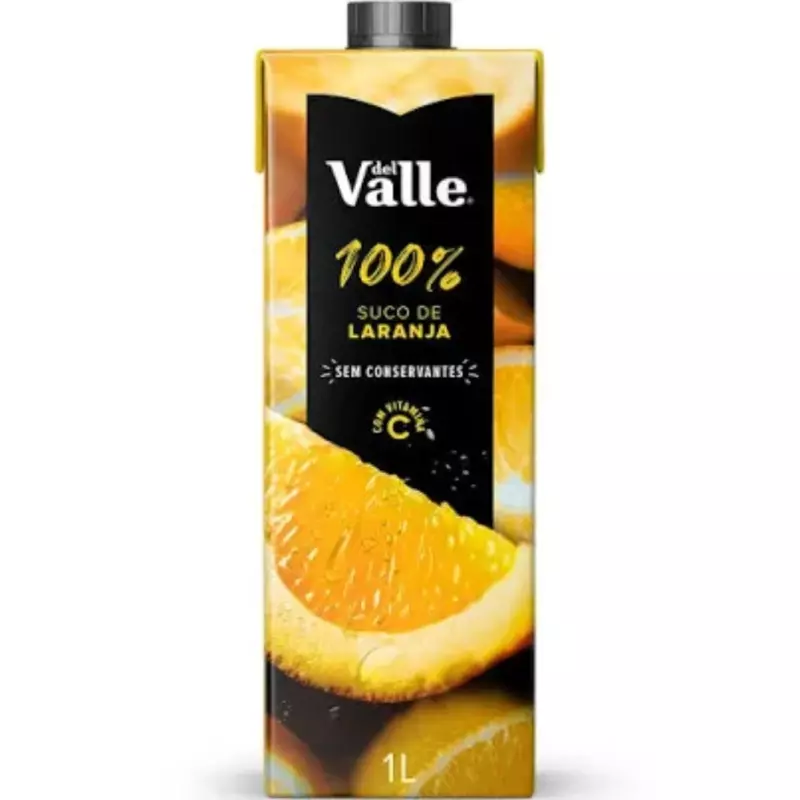 DEL VALLE 100% LARANJA 1 L Cód 2900