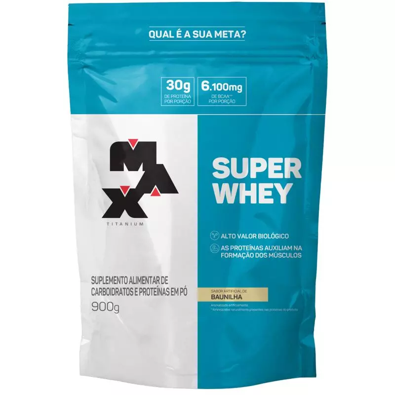 Super Whey Refil 900g Max Titanium