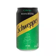 Scheweppes lata