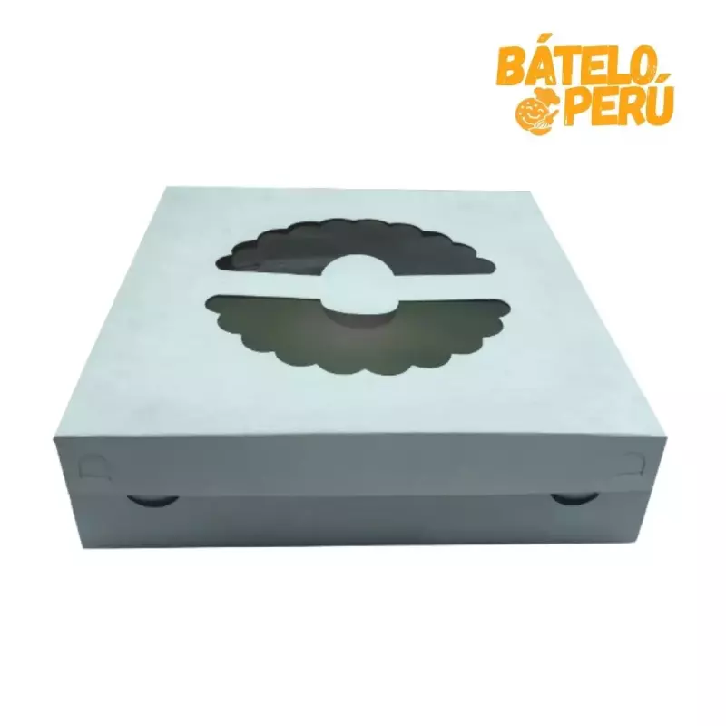 CAJA DE PYE CON VISOR/BLANCA