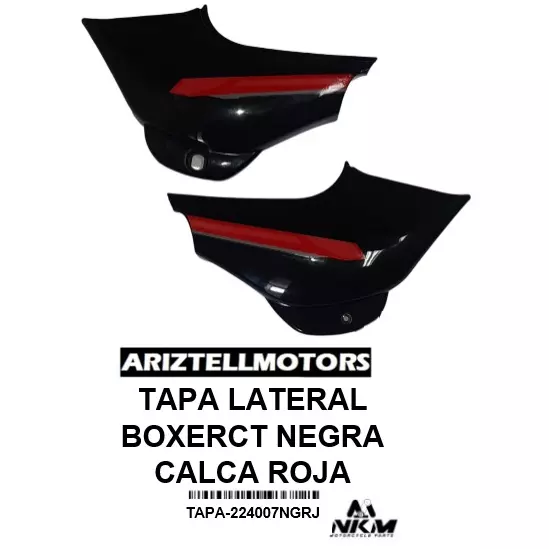 TAPA LATERAL BOXERCT NEGRA CALCA RO