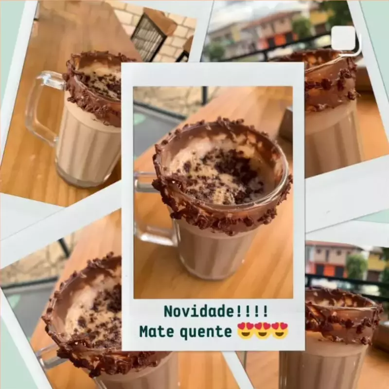 Mate Ovomaltine Quente