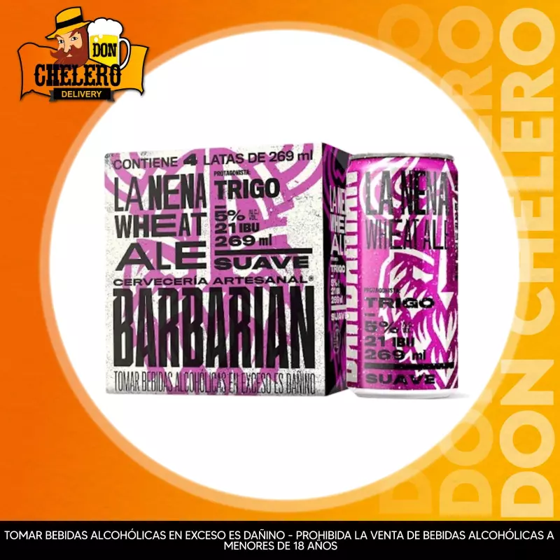 FOUR BARBAR NENA HOPPY WHEATX269ML.