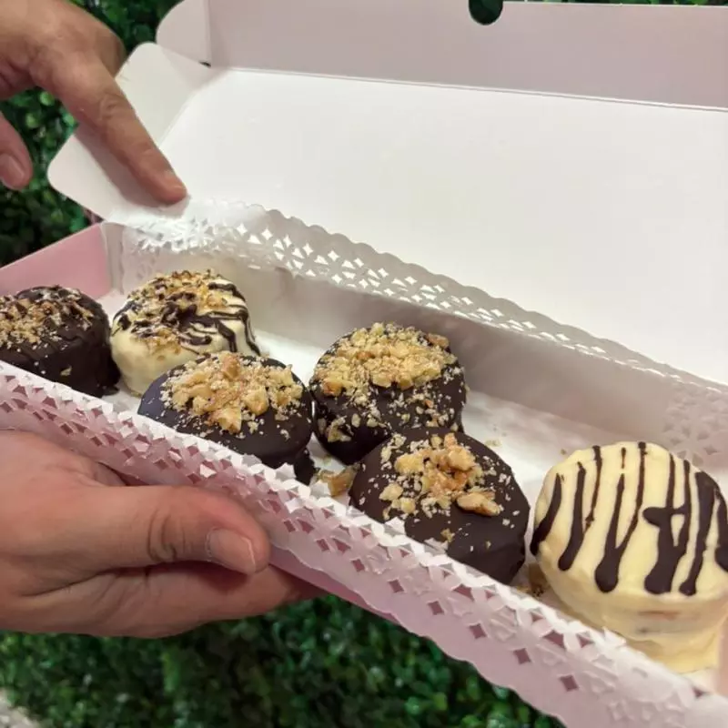 ALFAJORES DE MAICENA BAÑADOS