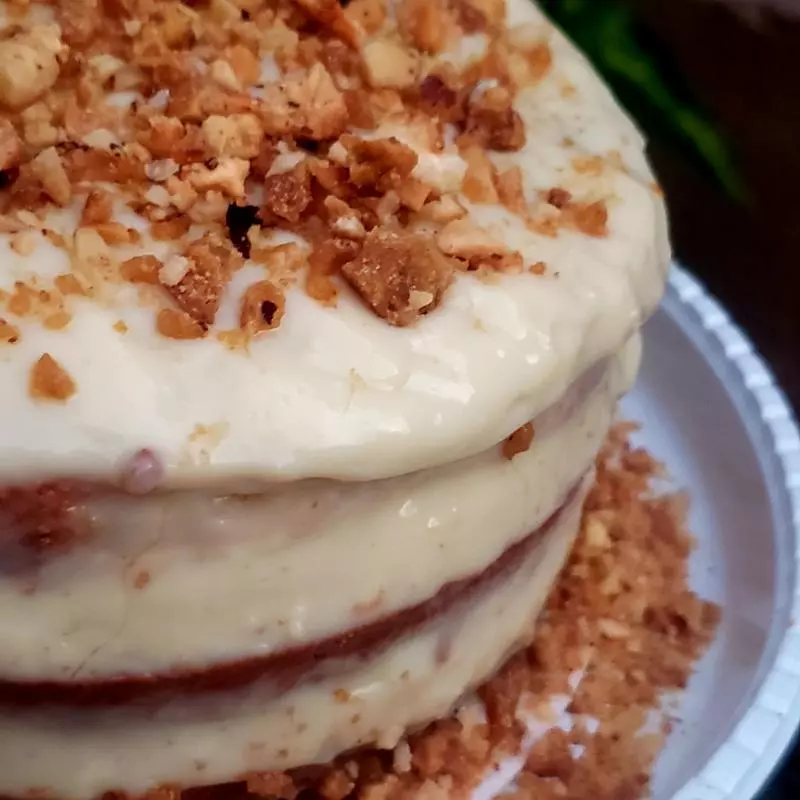 BOLO DE CASTANHAS CARAMELIZADAS