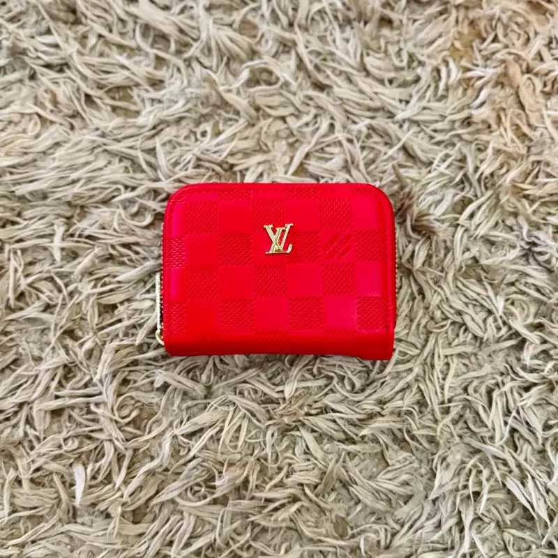 MINI BILLETERA LV RED