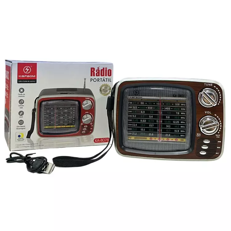 RADIO KAPBOM FM/BT KA-8078