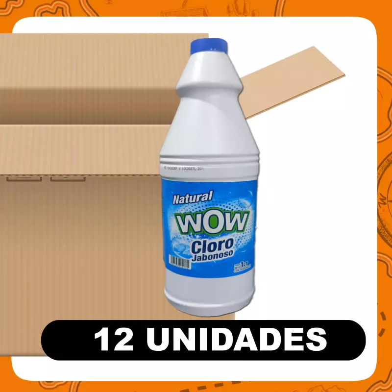 Bulto Wow Cloro Jabonoso 1l