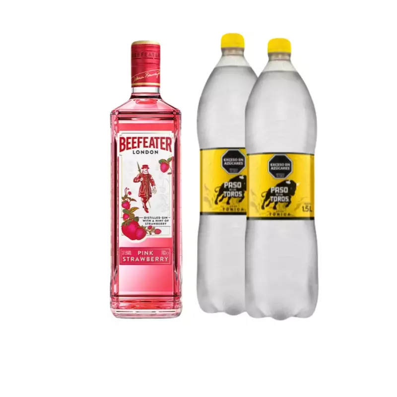Combo Beefeater pink + 2 Pasos