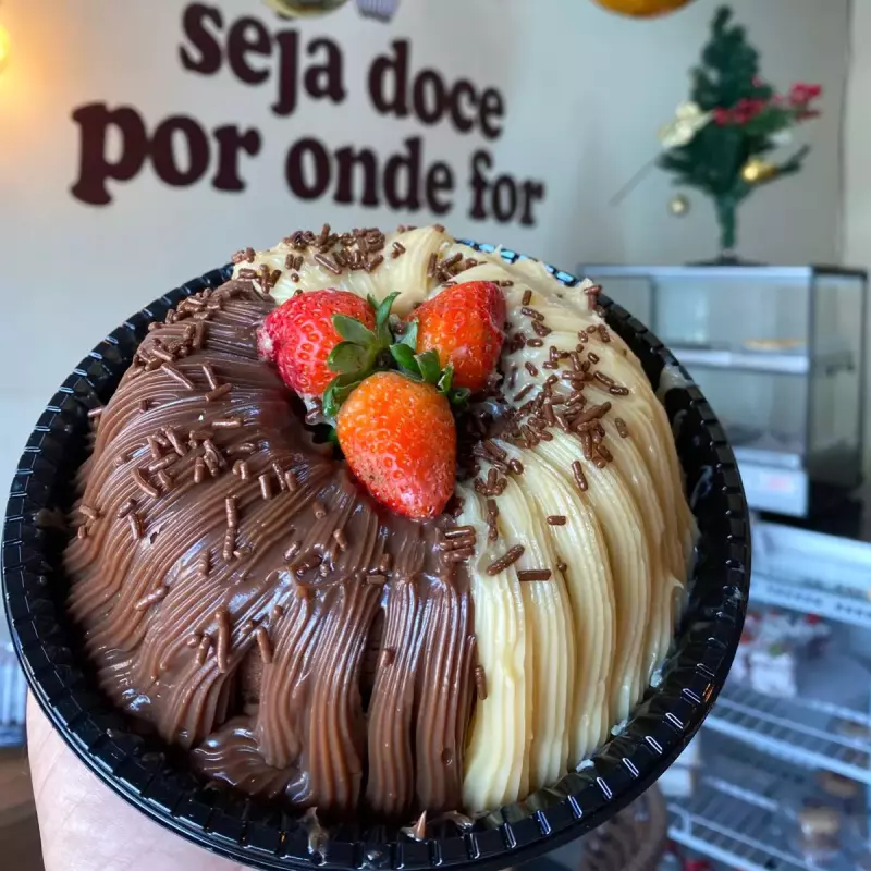 Mini Vulcão de Bem casado