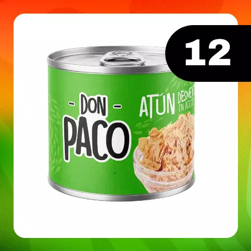 Medio Bulto Atún Don Paco 140g
