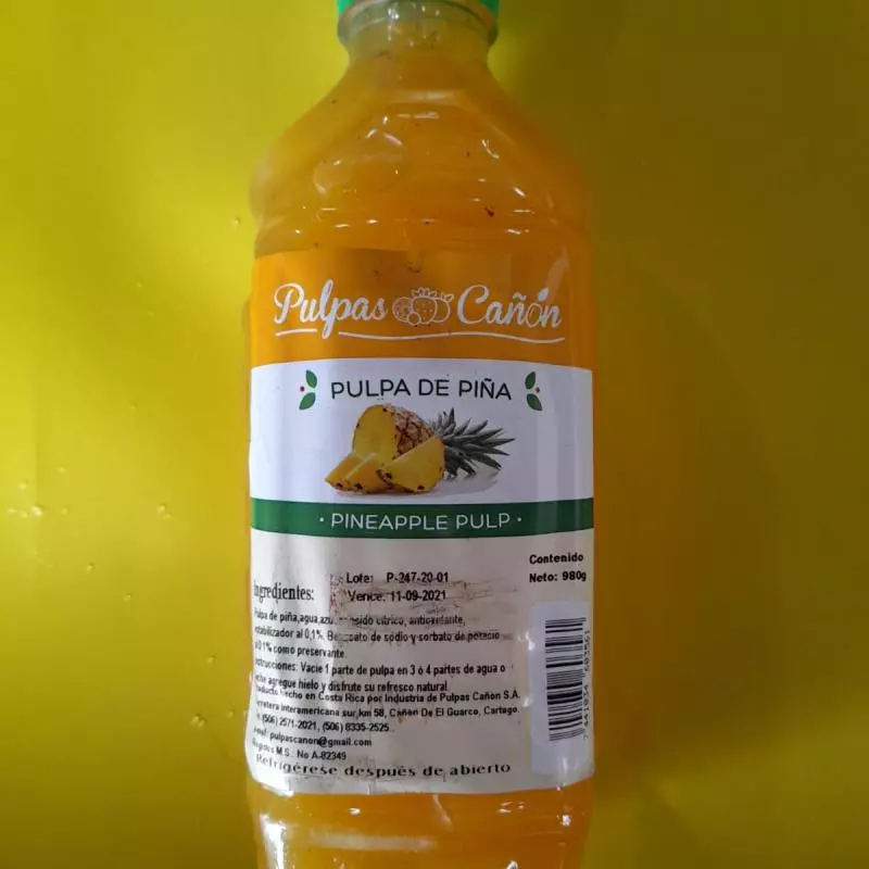 PULPA DE PIÑA 1 LITRO