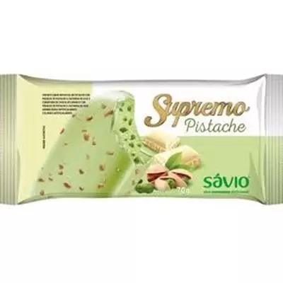 Picolé supremo pistache