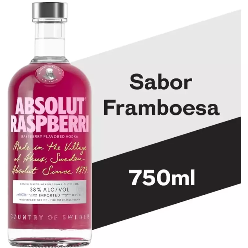 Absolut Raspberri Flavored  750nl