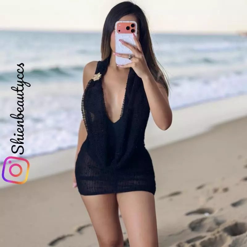 Vestido transparente