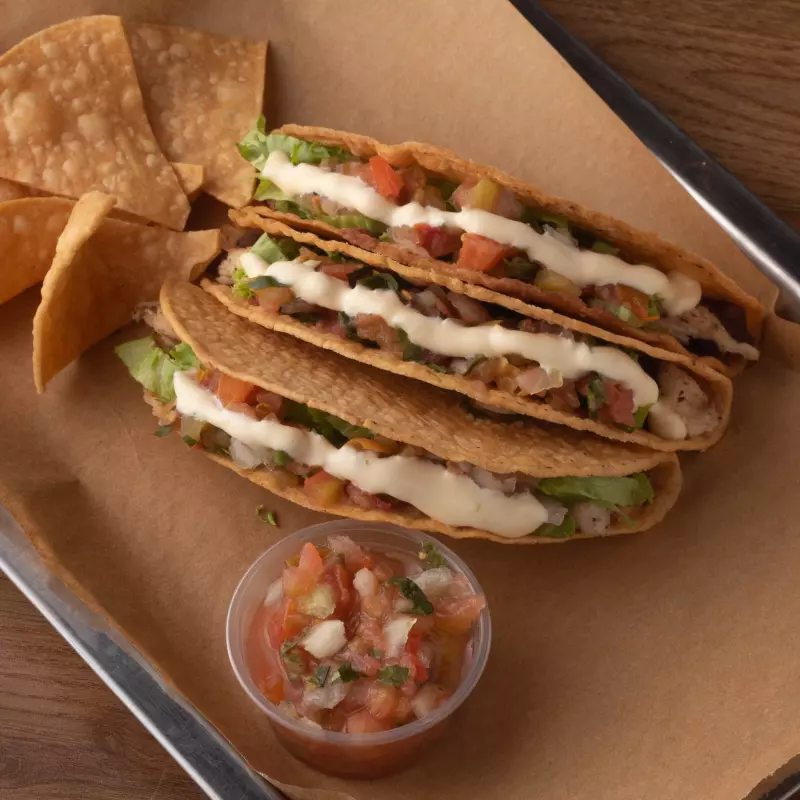 Orden de 3 Tacos Hard