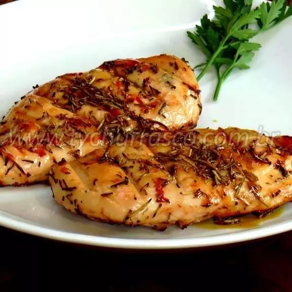 Frango Grelhado com Purê de Batata