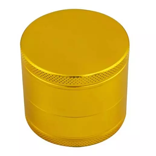 Dichavador De Metal Favo Gold 38mm