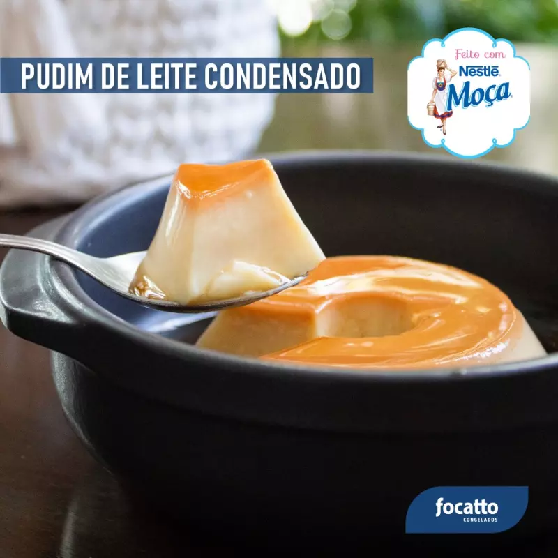 MINI PUDIM MOÇA TRADICIONAL