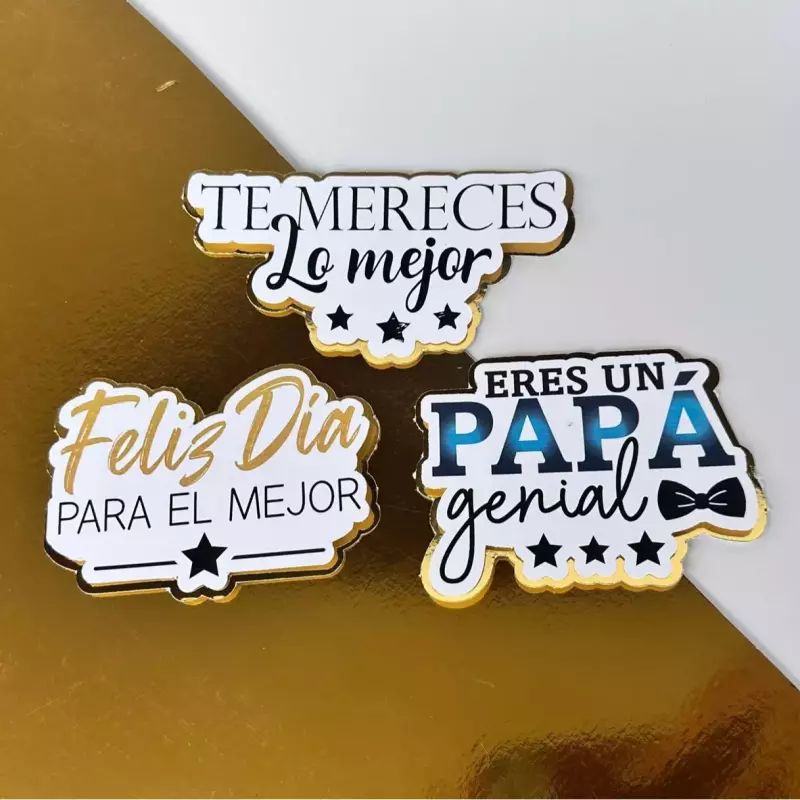 Topper x3 mediano padre