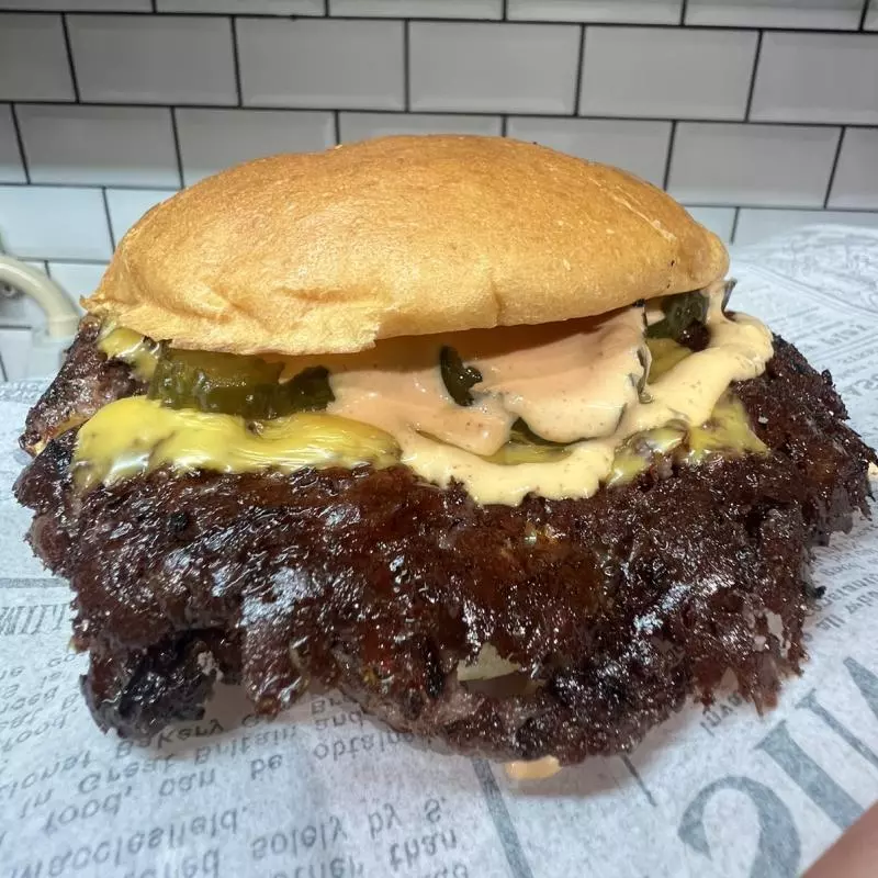SMASH CHEESEBURGER