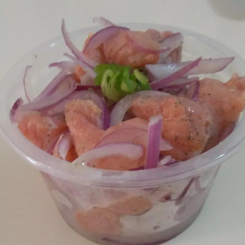 Ceviche salmão