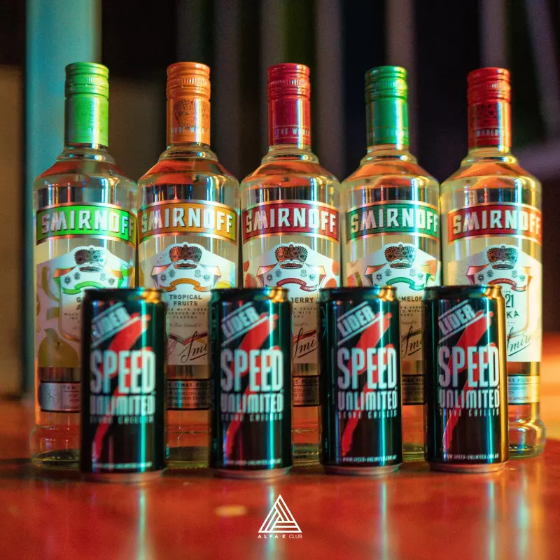 Botella de Smirnoff Saboriz. 750ml