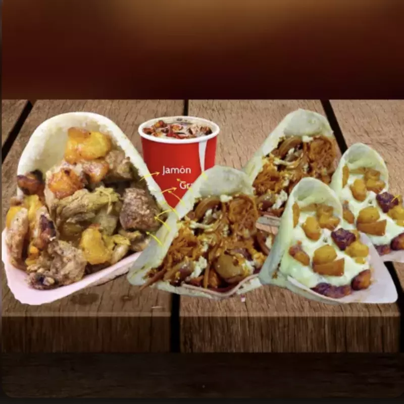 AREPA 2 INGREDIENTES