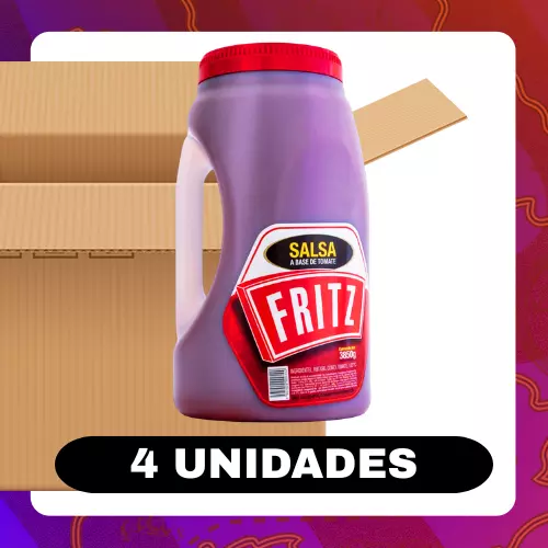 Bulto Fritz Salsa Tomate 3.850kg