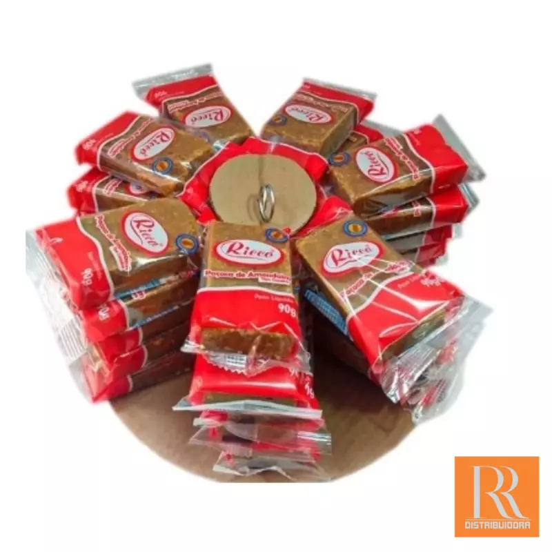 Doce Amendoim Moido Ricco 90G C/35un
