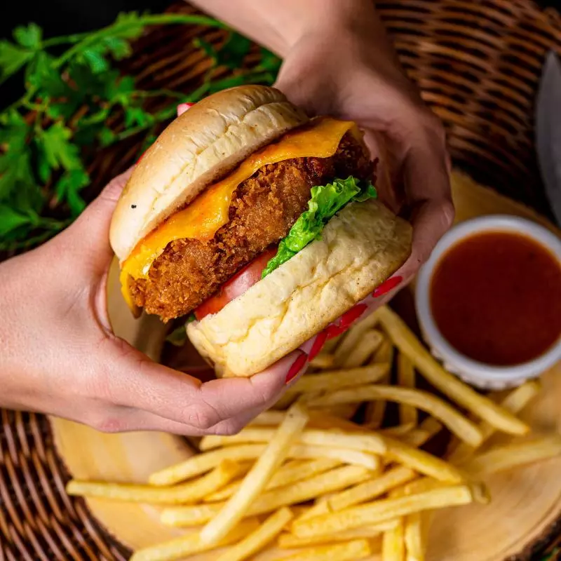 16 - Parmegiana Burger