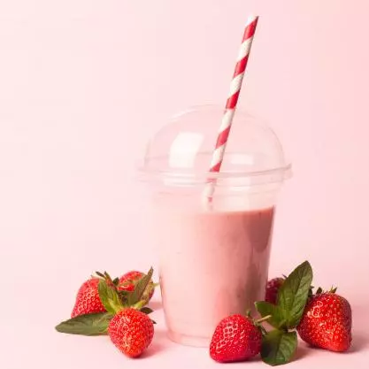 Milk Shakes De Morango