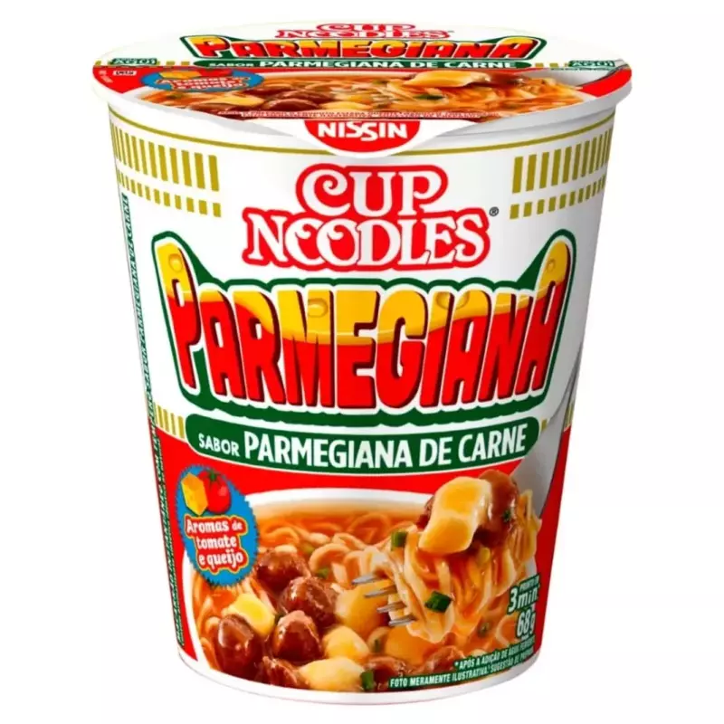 Cup Noodles Parmegiana de Carne 68g