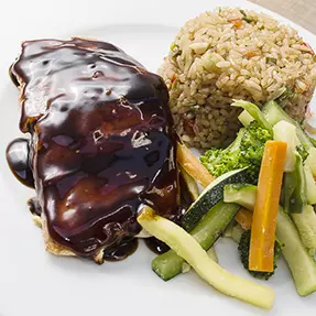 Salmón Estilo Oriental