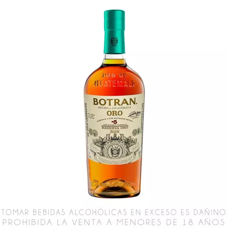 BOTRAN RESERVA ORO 5 AÑOS