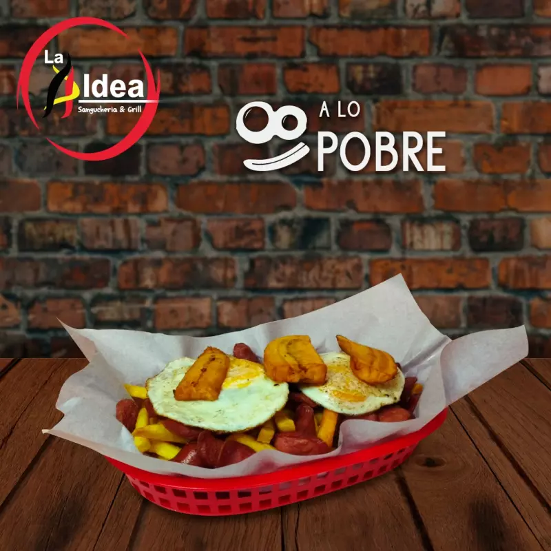 Salchipapa a lo pobre