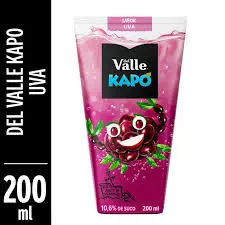 6 Unidades Suco Uva Kapo 200ml
