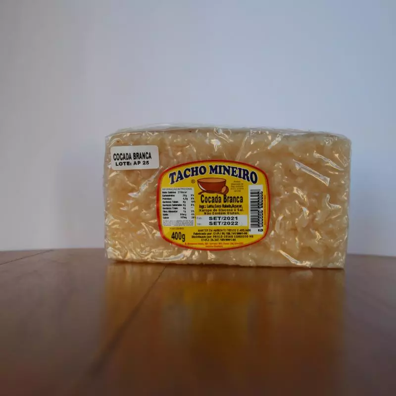 Cocada Branca 400gr