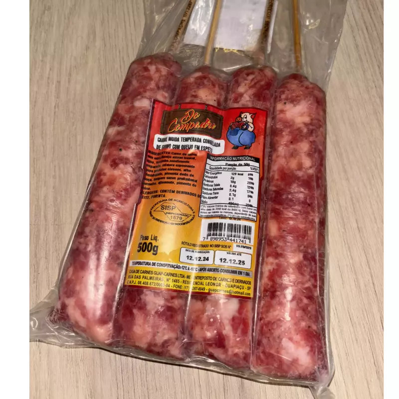 ESPETINHO CUIABANA C QUEIJO COMPADRE