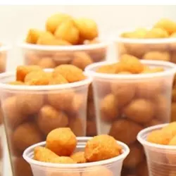 Mini Salgados   no Copo