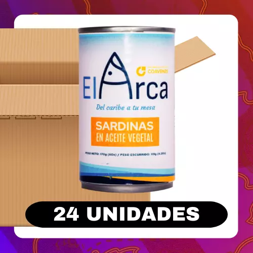 Bulto Arca Sardina Aceite 170g